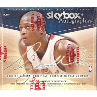 2004/05 Fleer Skybox Autographics Basketball Hobby Box