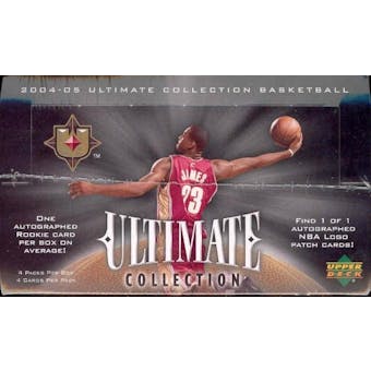 2004/05 Upper Deck Ultimate Collection Basketball Hobby Box