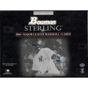 2004 Bowman Sterling Baseball Hobby Box