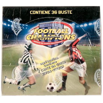 2004/05 WOTC Soccer (Football) Champions Trading Card Game Italian Booster Box