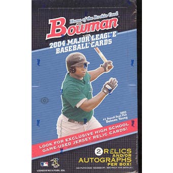 2004 Bowman Baseball Hobby Box