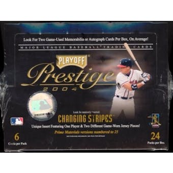 2004 Playoff Prestige Baseball Hobby Box