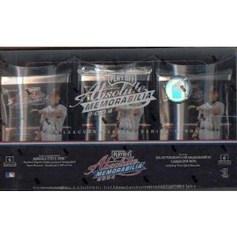 2004 Playoff Absolute Memorabilia Baseball Hobby Box