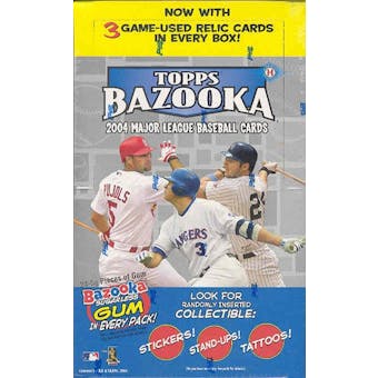2004 Topps Bazooka Baseball Hobby Box