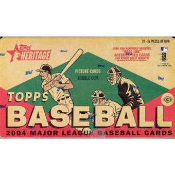 2004 Topps Heritage Baseball Hobby Box