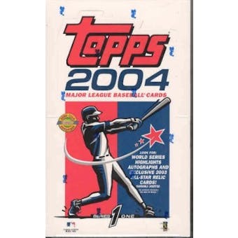 2004 Topps Series 1 Baseball Jumbo Box