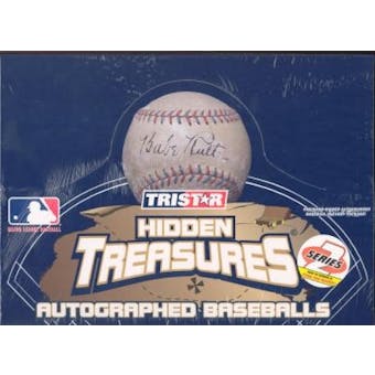 2004 Tristar Hidden Treasures Autographed Baseballs Series 2 Hobby Box