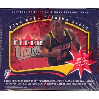 2004 Fleer Ultra WNBA Basketball Hobby Box