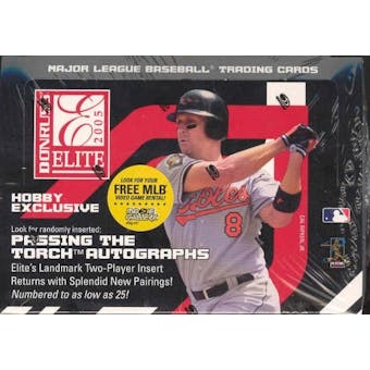 2005 Donruss Elite Baseball Hobby Box