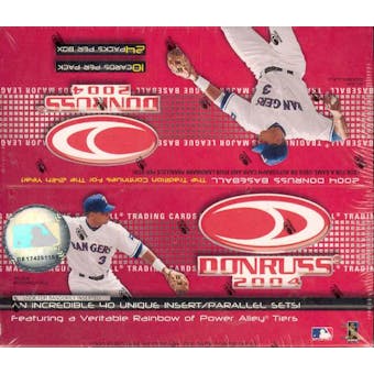 2004 Donruss Baseball 24 Pack Box
