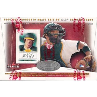 2004 Fleer Hot Prospects Draft Edition Baseball Hobby Box