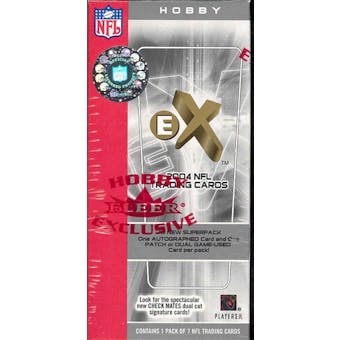 2004 Fleer E-X Football Hobby Box