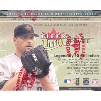 2004 Fleer Ultra Update Baseball Hobby Box