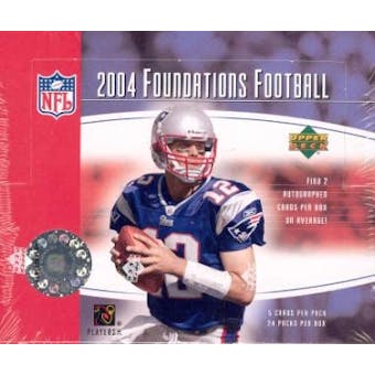 2004 Upper Deck Foundations Football Hobby Box