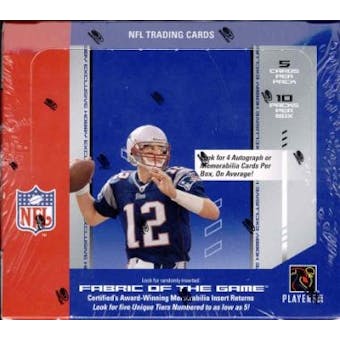 2004 Leaf Certified Materials Football Hobby Box