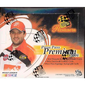 2004 Press Pass Premium Racing Hobby Box