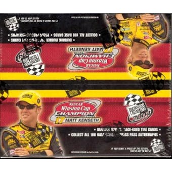 2004 Press Pass Racing 28 Pack Box (Dale Earnhardt Sr. Inserts)