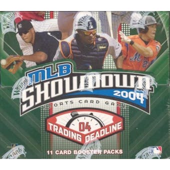 WOTC MLB Showdown 2004 Trading Deadline Baseball 1st Edition Booster Box