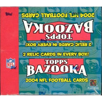 2004 Topps Bazooka Football 24 Pack Box