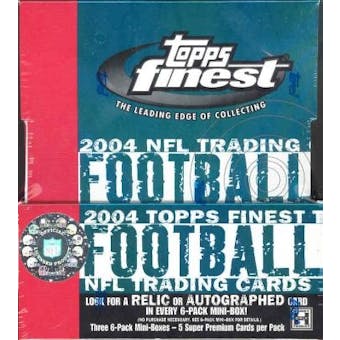 2004 Topps Finest Football Hobby Box