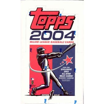 2004 Topps Series 1 36 Pack Baseball Box