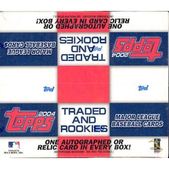 2004 Topps Traded & Rookies Baseball 24 Pack Box