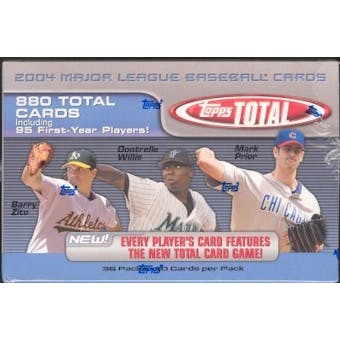 2004 Topps Total Baseball 36-Pack box