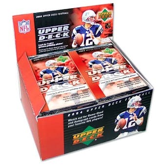 2004 Upper Deck Football 24 Pack Retail Box