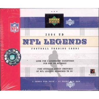 2004 Upper Deck Legends Football Hobby Box