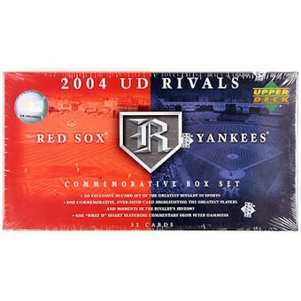 2004 Upper Deck Rivals Yankees Vs Red Sox Baseball Factory Set (Box)