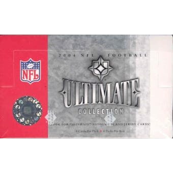 2004 Upper Deck Ultimate Collection Football Hobby Box