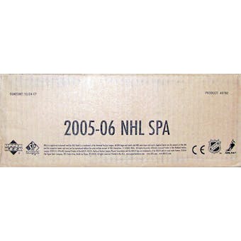 2005/06 Upper Deck SP Authentic Hockey Hobby 12-Box Case