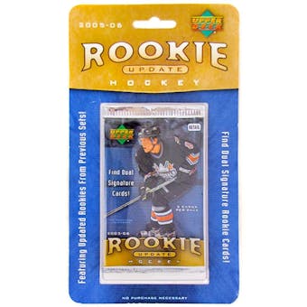 2005/06 Upper Deck Rookie Update Hockey Retail Blister Pack