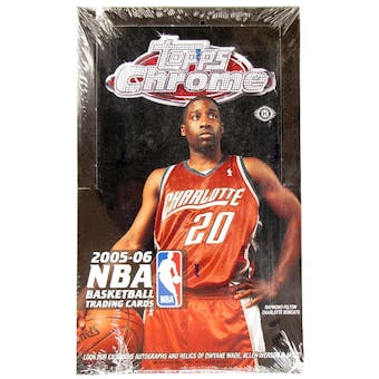 2005/06 Topps Chrome Basketball Hobby Box