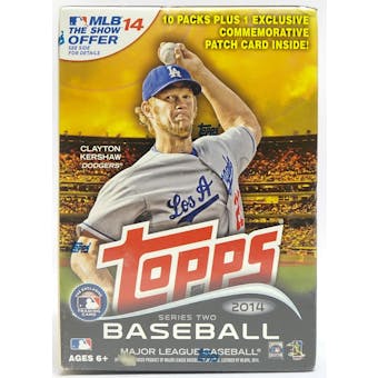 2014 Topps Series 2 Baseball 10-Pack Box