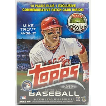 2014 Topps Series 1 Baseball 10-Pack Blaster Box