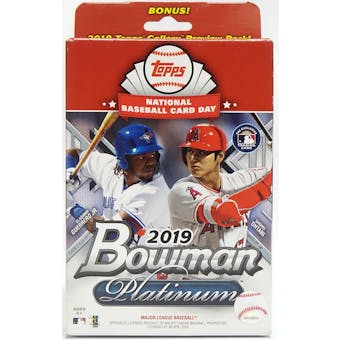 2019 Bowman Platinum Baseball Hanger Box