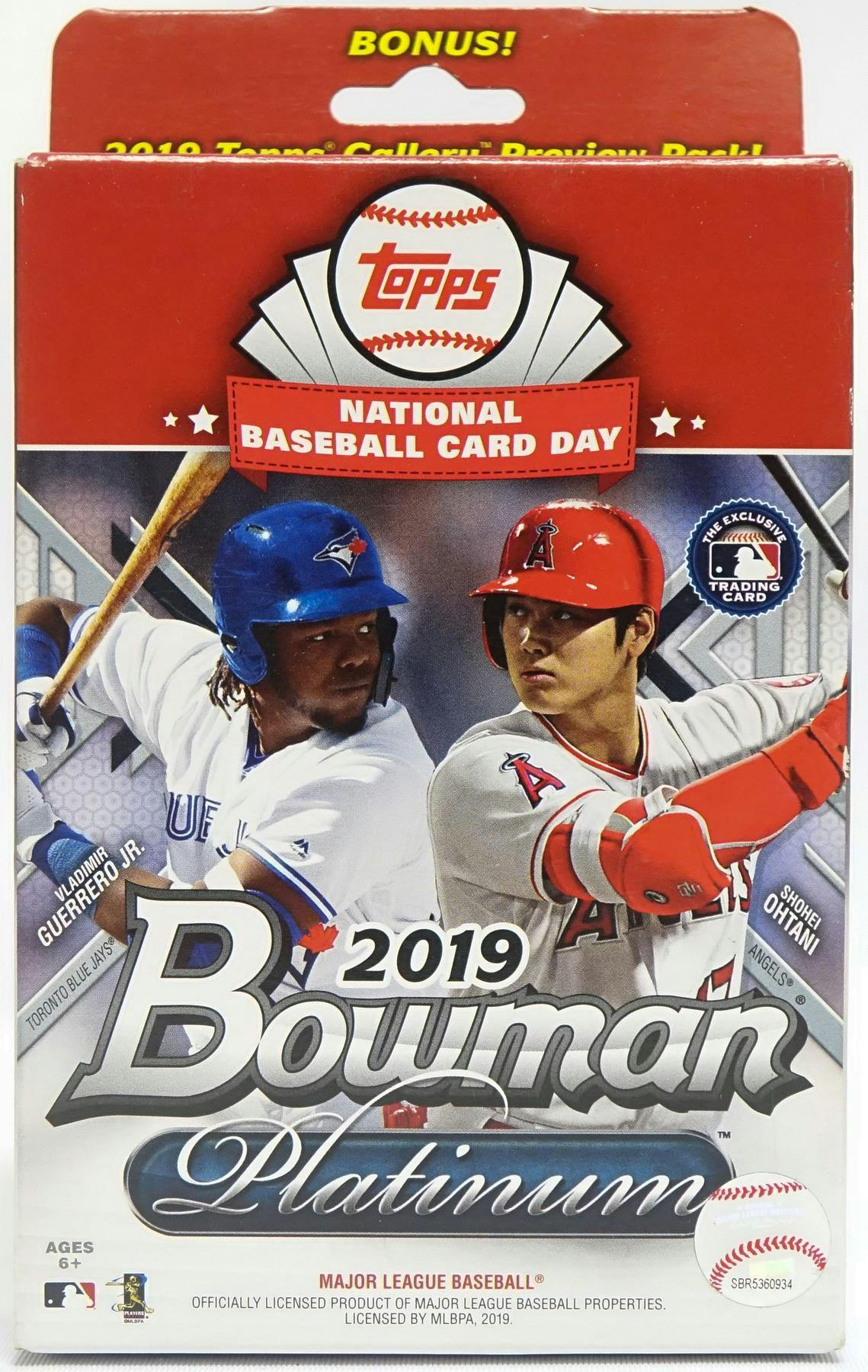 2019 Bowman Platinum Baseball Hanger Box DA Card World