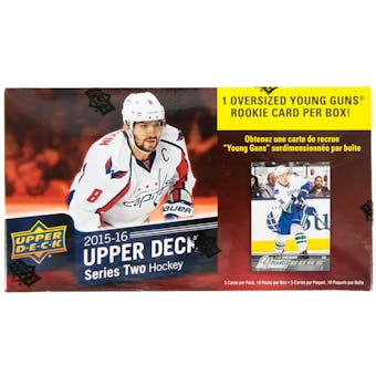 2015/16 Upper Deck Series 2 Hockey 10-Pack Box