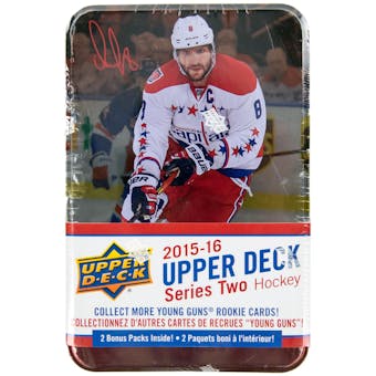 2015/16 Upper Deck Series 2 Hockey Tin