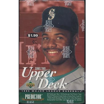 1995 Upper Deck Series 2 Baseball Prepriced Box (Reed Buy)