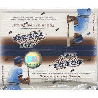 2005 Playoff Absolute Memorabilia Baseball 24-Pack Box