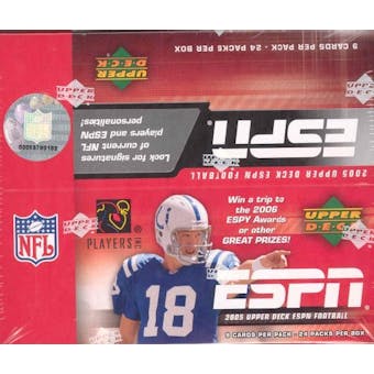 2005 Upper Deck ESPN Football Hobby Box