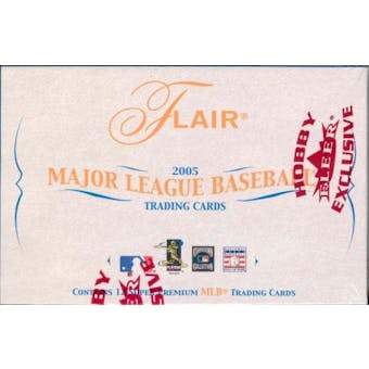 2005 Fleer Flair Baseball Hobby Box