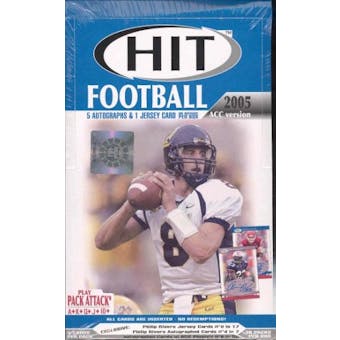 2005 Sage Hit ACC Edition Football Hobby Box