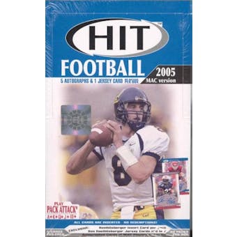 2005 Sage Hit MAC Edition Football Hobby Box