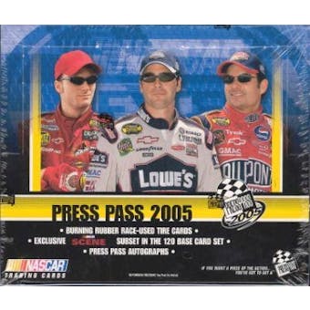 2005 Press Pass Racing Hobby Box