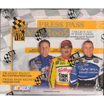 2005 Press Pass VIP Racing Hobby Box