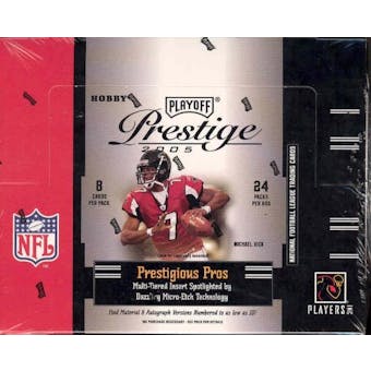 2005 Playoff Prestige Football Hobby Box