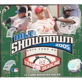 WOTC MLB Showdown 2005 Trading Deadline Baseball 1st Edition Booster Box